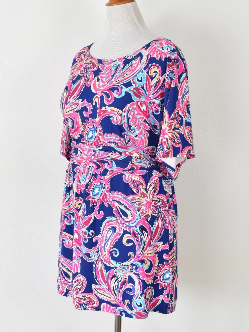 Lilly Pulitzer Parigi Boat Neck Romper Flitting About - M - Picture 5 of 10